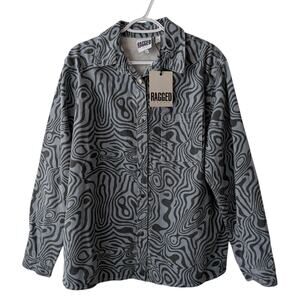 Nwt The Ragged Priest Ragged Jeans Denim Shacket Top